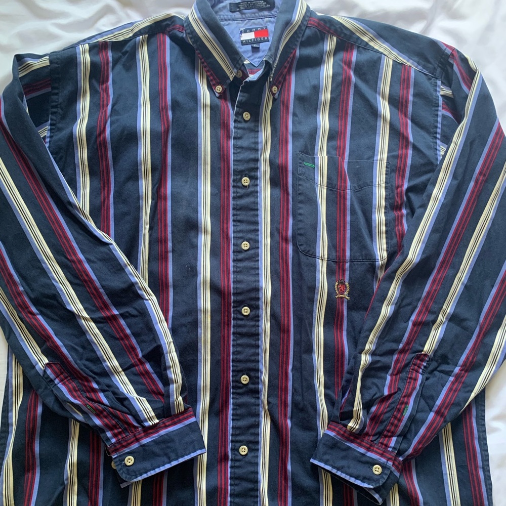 Tommy Hilfiger Stripped Button Up